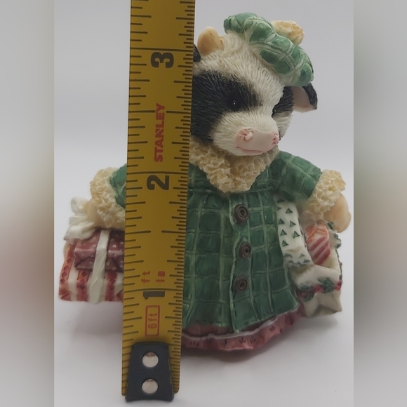 Vintage Enesco Mary Moo Moos "Shop til the cows come home" 1994 figurine - Picture 6 of 6